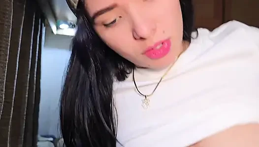 I picked up an UBER Client without a bra