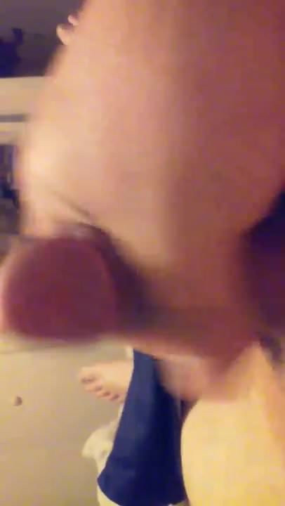 Stroking my dick