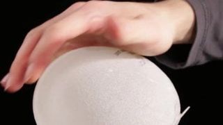 Filling breast implants