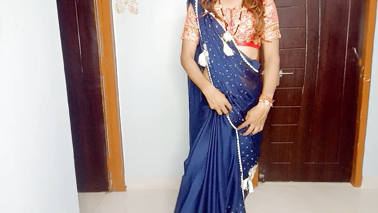 Remove stepmom sexy saree satin petticoat indian sisay