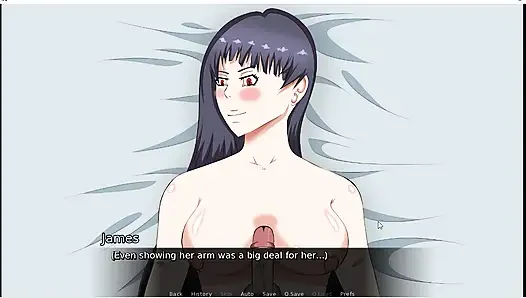 Inside ava - gameplay- wife blowjob and titjob