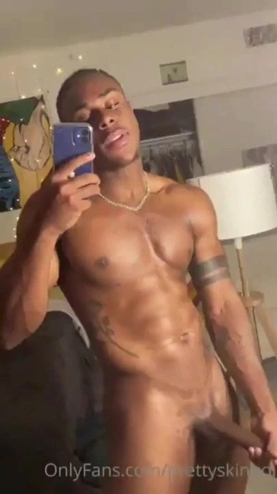 black guy with big cock and lots of cum
