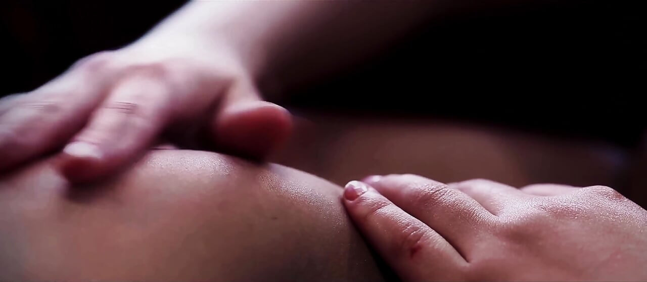 Lesbian Lovers Finger Each Other and Lick Pussy Lips