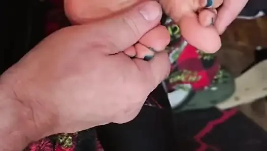 Melove Sexy Small Soles Massage from Daddy