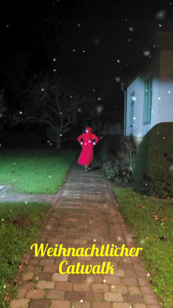 Modna pista kao Djed Mraz.