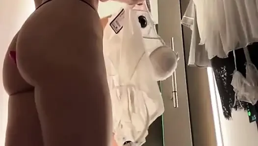 Crazy fucking in the changing room