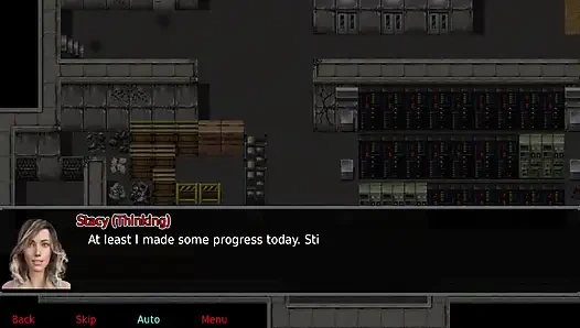 The office wife #19 - Stevie cum all over Stacy's skirt.