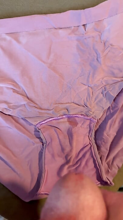 Cum on wife’s panties 32