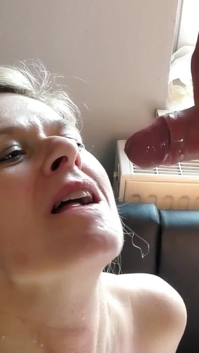 Key moment from "Privat Gangbang with German Mature Marina in her own Flat"