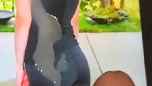 Ashley Simpson'ın götüne bolca boşalıyor
