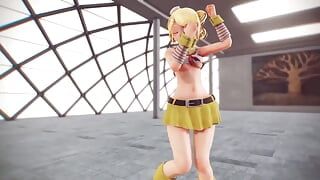 Mmd R-18 Anime Girls sexy dancing clip 366