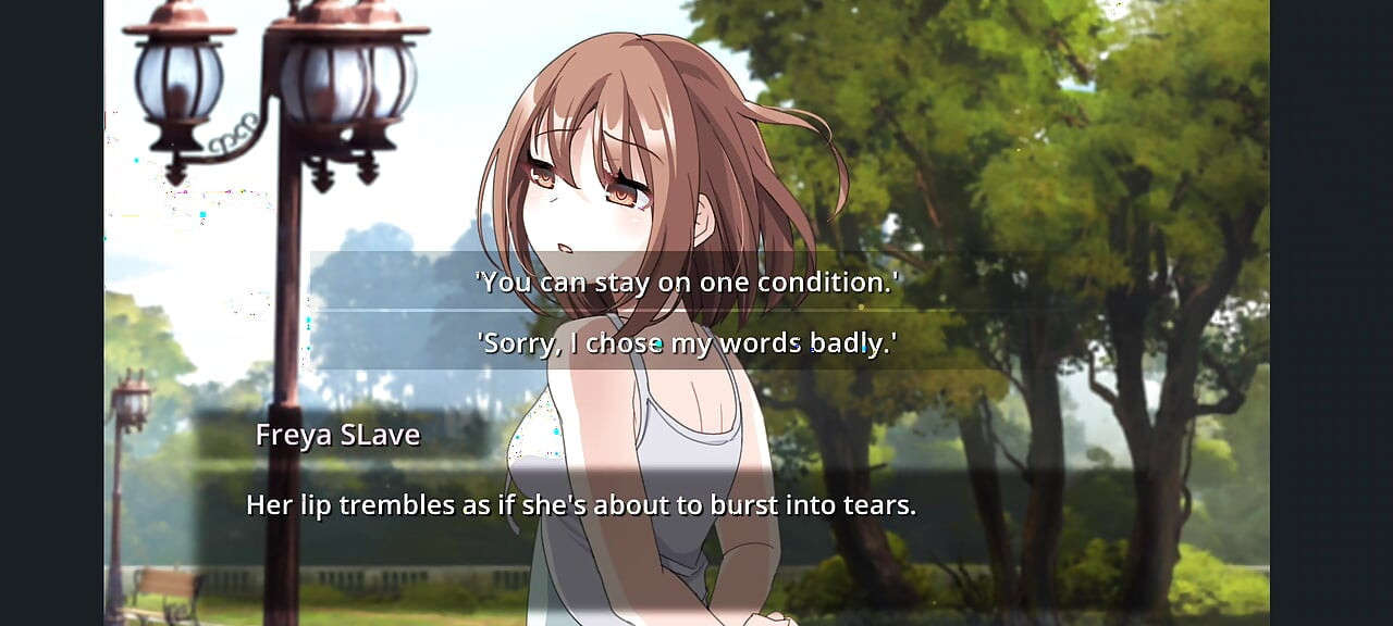 Together Again BDSM Episode 2 - Freya Slave Forest Blowjob & Burning Palm Spanking