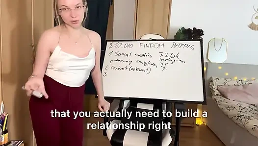 Wie man $ 10.000 pro Monat in Findom macht