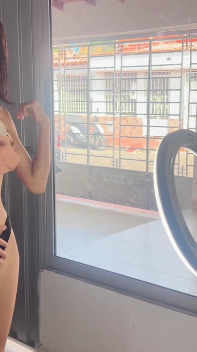 I help my shy stepsister on her social networks to be able to fuck her, I end up cumming in her ass | Clip 1