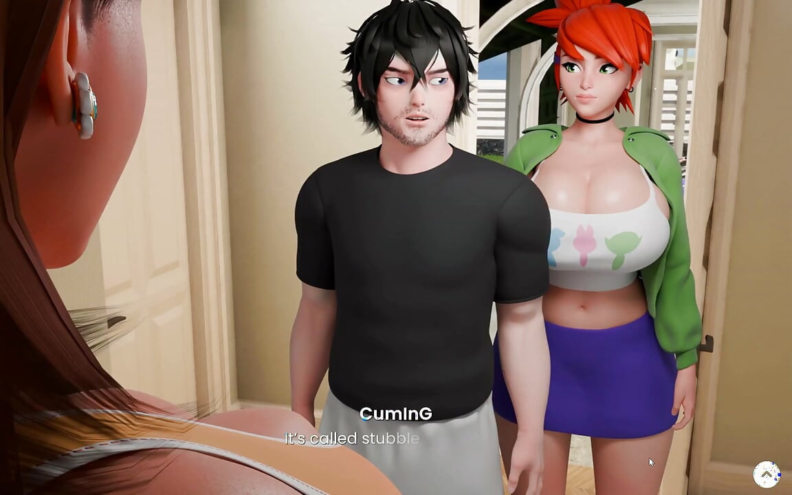 Mansion Days, jeu hentai tabou, épisode 1, retour dans ma belle-famille sexy après s’être fait virer !