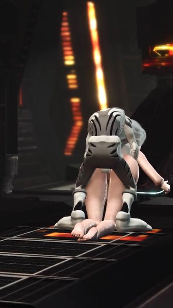 Sex s mimozemšťanem ve vesmírné lodi. sexy mladá blondýnka je ošukaná mimozemšťanem | Klipy 2