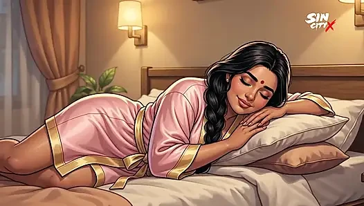 Priya si tante seksi digodain sama tukang pijat di kantor - pijat penuh