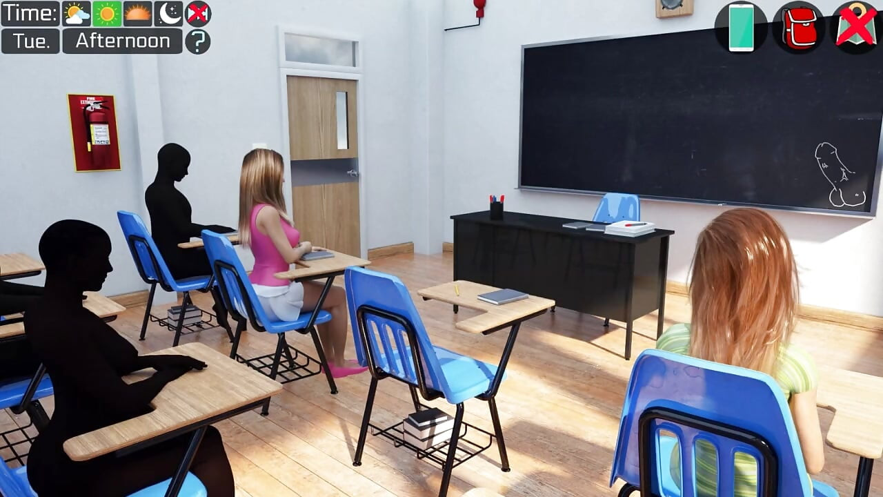 MILFY City v0.6e bahagian 22 Milfy membentangkan pepek oleh Loveskysan69