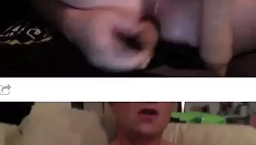 Gonzo handjob yapay penis