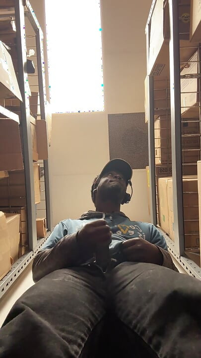 Gooning Out This Fat Load Of Nutty Nut While I'm At Work