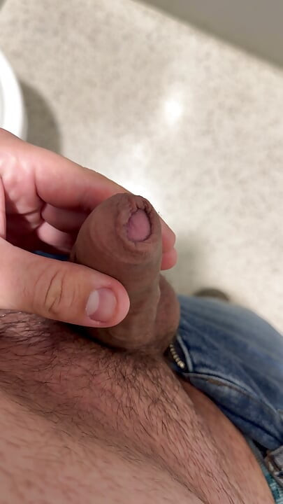 Cumshot after stress