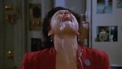Promiscuous Whore Elaine Benes Mouth-Foaming With Dirty Cum!
