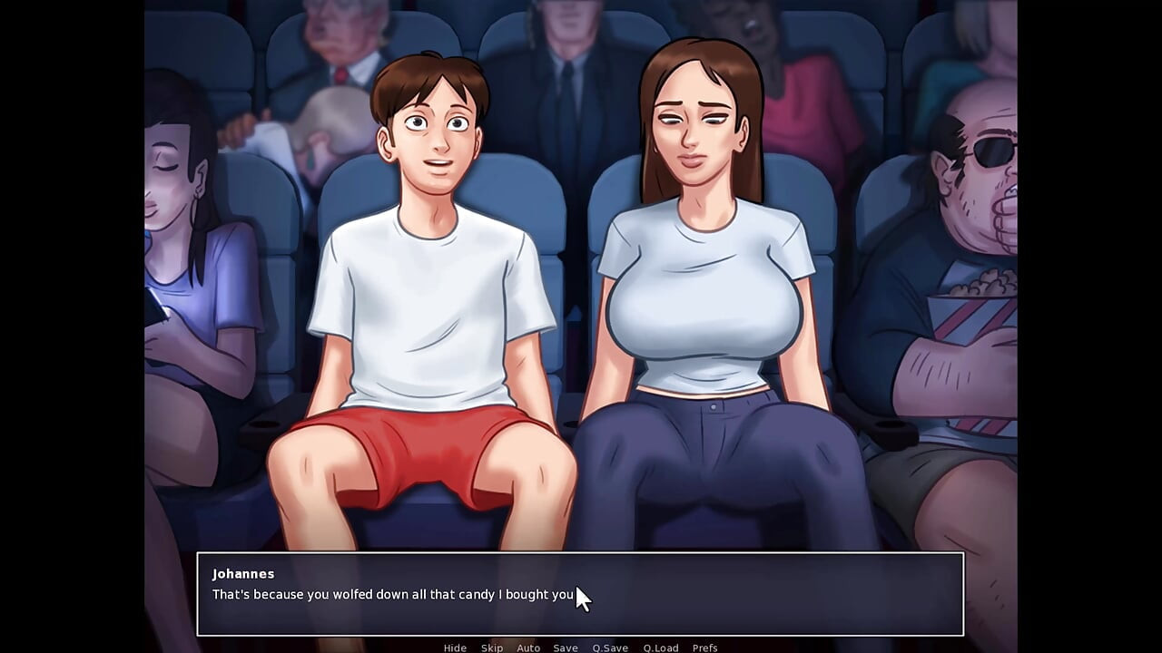 Saga de verano: Jenny ahora está enganchada con mi polla, viene en cualquier momento a montarme