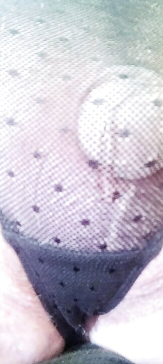 Leaking precum in my panties