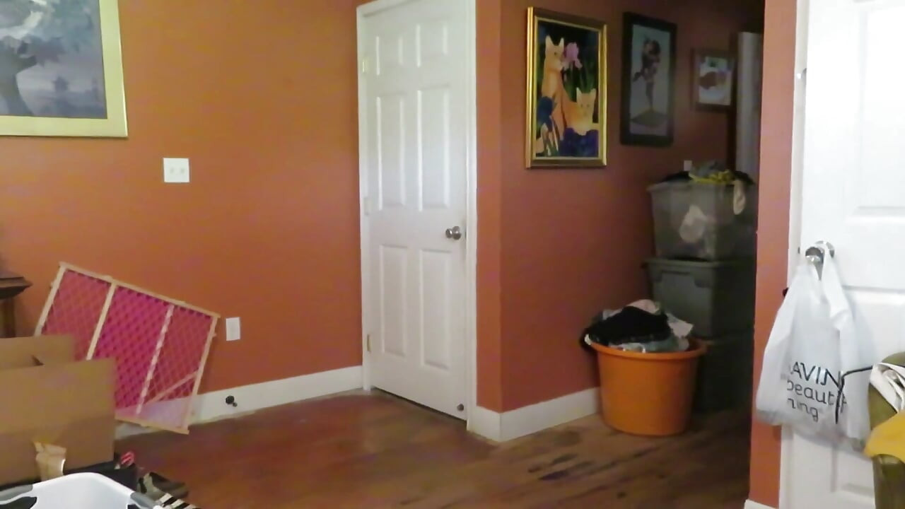 I make my slave smell my stinky rubber garden boots