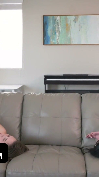 Gorgeous Young Sluts Strip Down And Pound Their StepDads To Celebrate Step-Father's Day | Clip 3