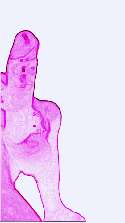 Pink dick wants psychedelic mouth