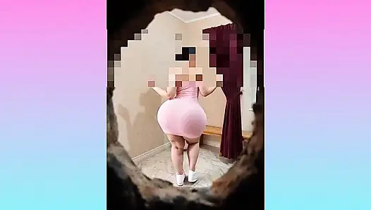 Они сняли на видео меня обнаженную с моей огромной задницей