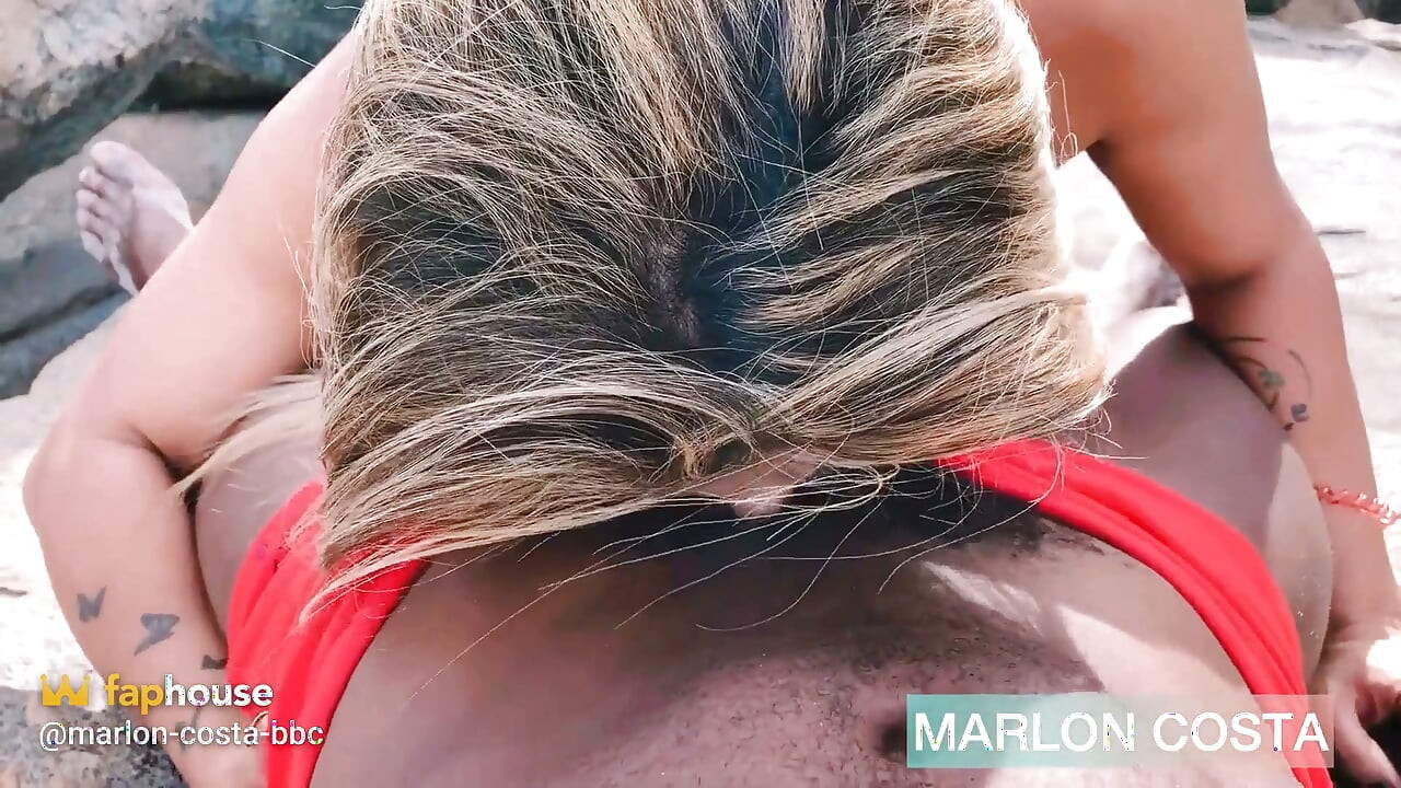 Fucking on the Nudist Beach with My Trans Girlfriend