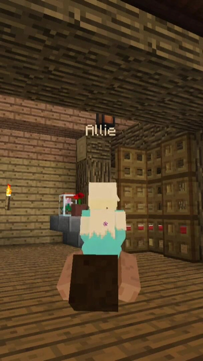 ماين كرافت جيني مود تستدعي جنيا يدعى ألي وتتمنى منها خدمات جنسية مثل الحلق العميق | مقطع 1