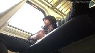 Jerking on the train