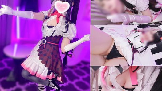 Mesugaki Vtuber cosplay femdom rauwe seks creampie compilatie.