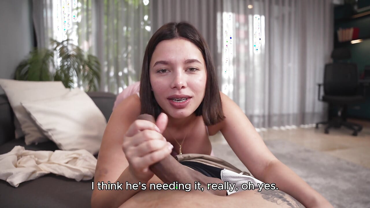 POV - I Fuck a Student Inside the Institution to Help Him Pass His College Year, He Fills My Latina Tits with Cum