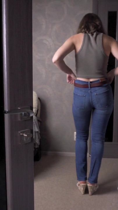 Struggles Managing Visible Panty Line VPL At Work | Clip 1