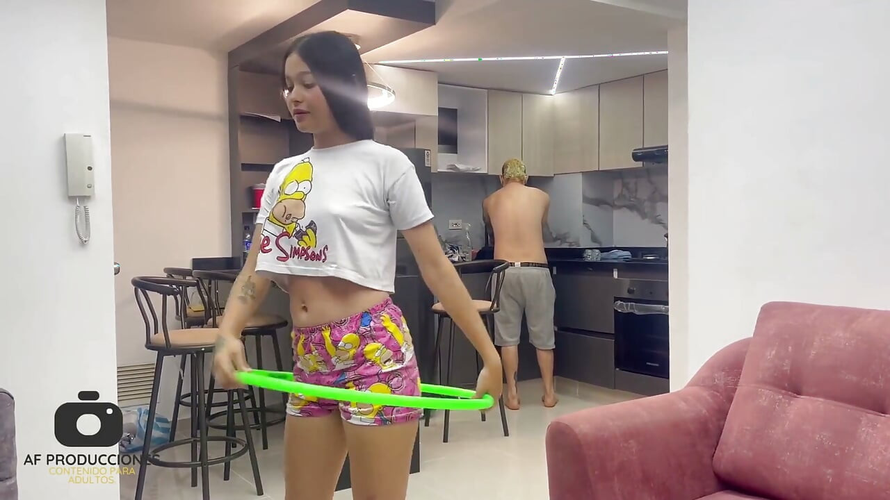 My Shy Stepsister Wants to Be a Gymnast and I Help Her by Giving Her the Best Fuck of Her Life.