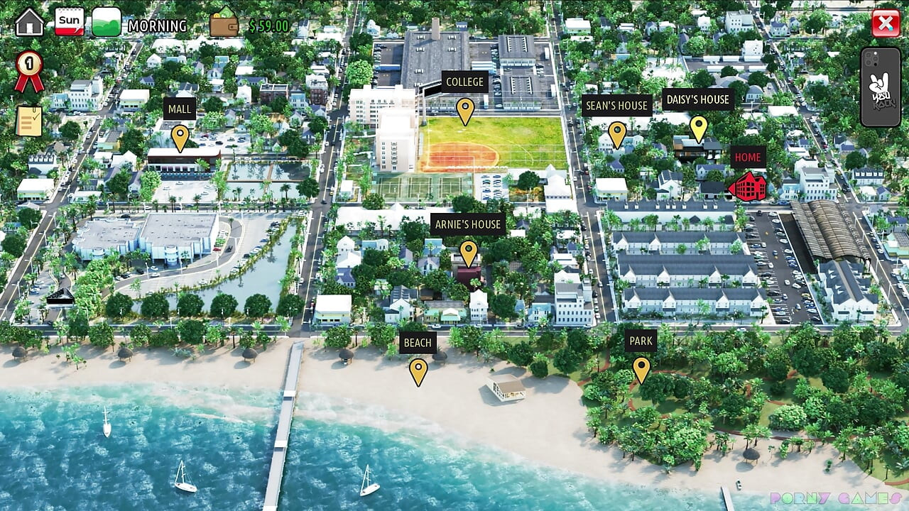 MILFs of Sunville by L7team - Home Alone with Stepaunty Daisy 13