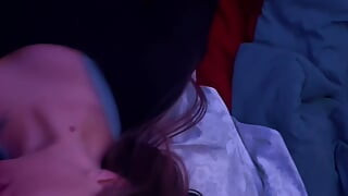 Sexy MILF lets me finger her while sucking me