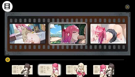 Hentai Game - Thick Blonde & Slutty Redhead College Girl Sex Gallery - Mushroom Island Work Diary  - Full Hentai CG 2