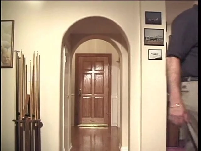 Old Mr Sleazy gets his way to turn on blonde girl on his house and fucked her
