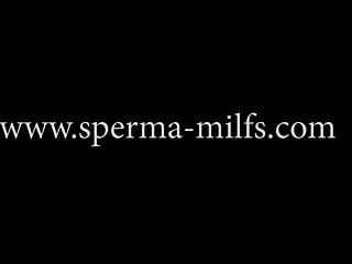 Sperma-Orgie für schmutzige Sperma-MILF, heiße Sarah - Krankenschwester - 21015