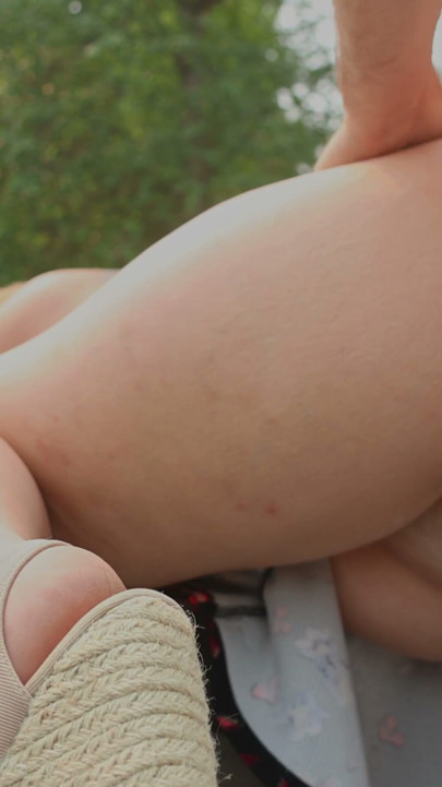 Step Bro Catches Me Playing In The Woods And Fucks Me On The Picnic Table | Clip 1