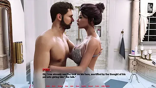 Alternate Worlds sucking with my wife in bathroom deep, i cum in your mouth