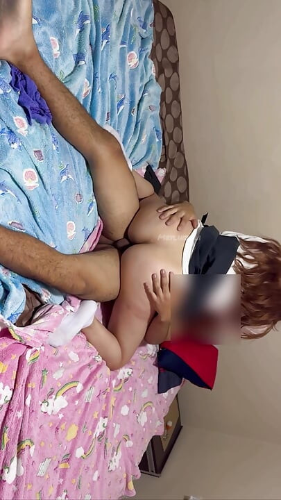 College Girl Gets Fucked From Missionary Position by Her College Teacher