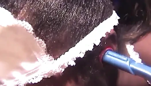 Wajah aduhai suster sange kulit hitam dicrot sperma hangat