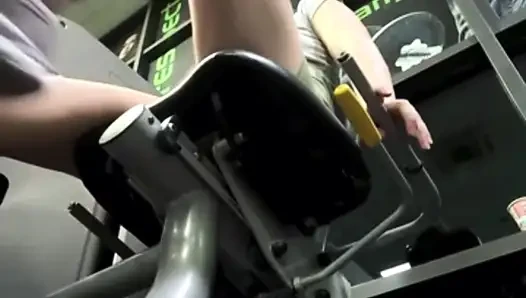 A sweaty Latina gets fucked hard after workout