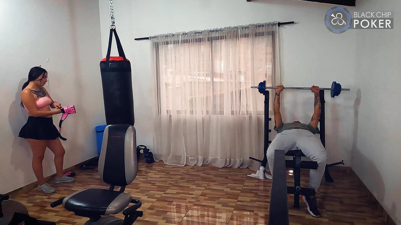 Latina Lia Cooper Fucked by Boxing Coach